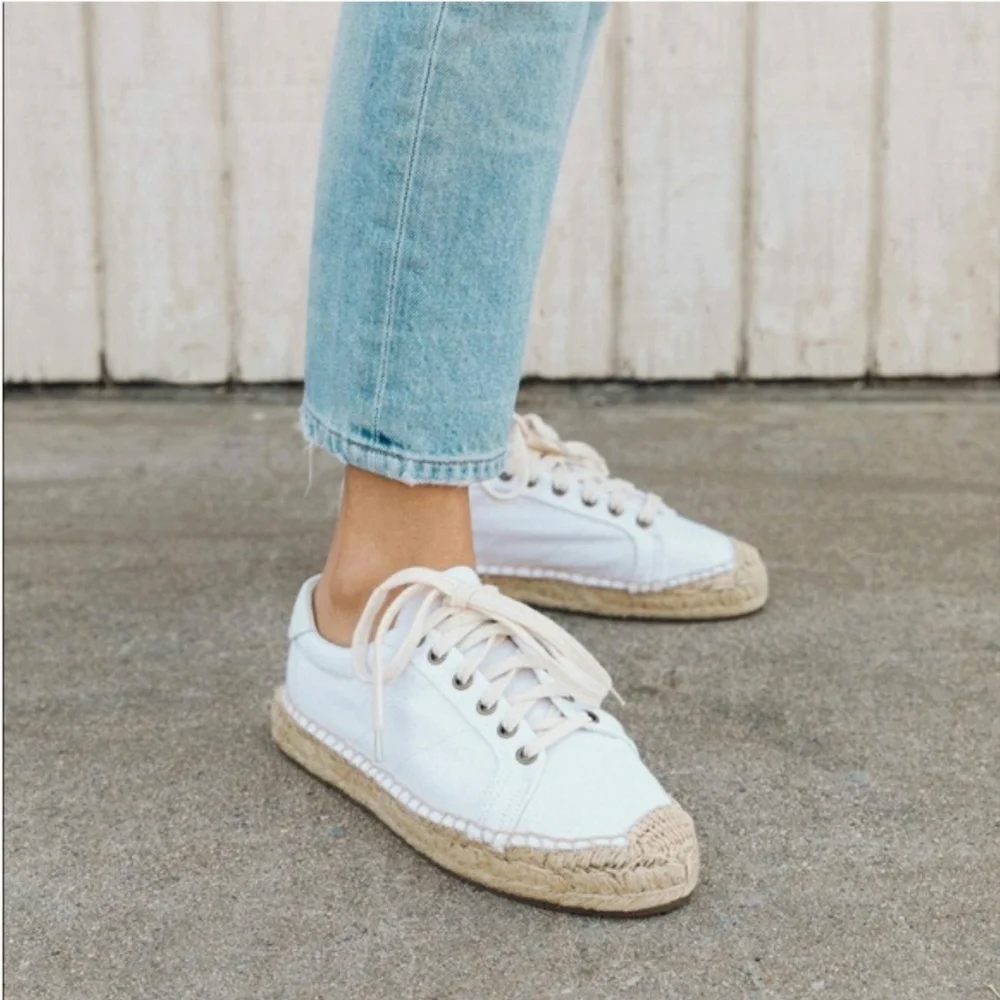 Chic Soludos x Anthro Espadrille Platform Sneakers